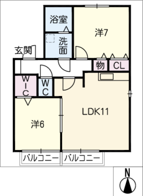 アグアフレスカ　Ｂ 2階