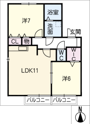 アグアフレスカ　Ｂ 2階