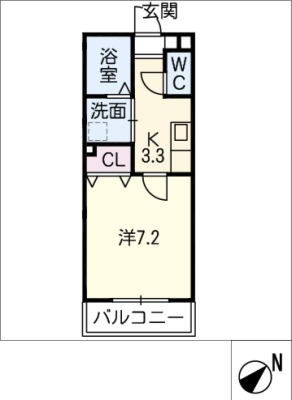 ＴＩＥＲＲＡ安城　ＷＥＳＴ 2階