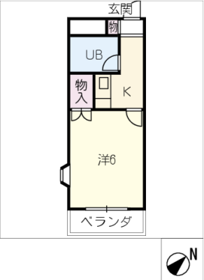 ハイツサンシャイン 2階