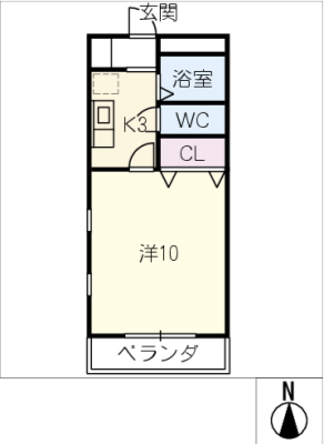 オアシス二本木 1階