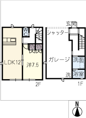 仮）安城市和泉町ｶﾞﾚｰｼﾞﾊｳｽ