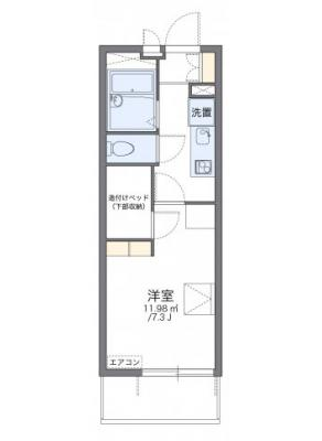 レオパレス横山Ｂ 2階