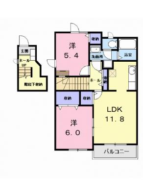 プラシードＡ 2階