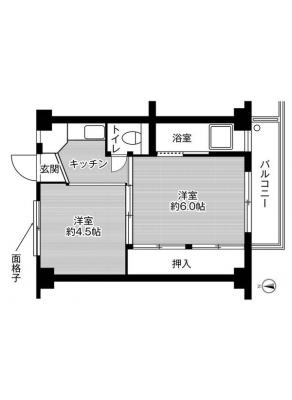 ビレッジハウス桜井1号棟 4階