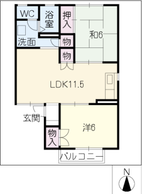 グランセジュール 2階