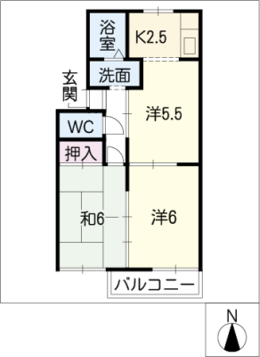 セジュール惟信 2階