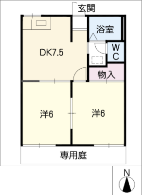 タウニー梶野 1階