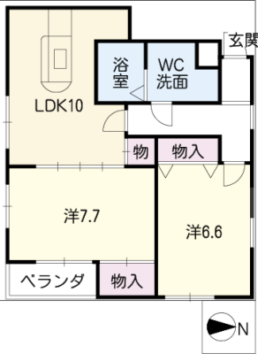 Ｙ．ＨＯＵＳＥ 2階