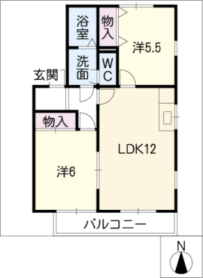 ソシア２０４ 2階