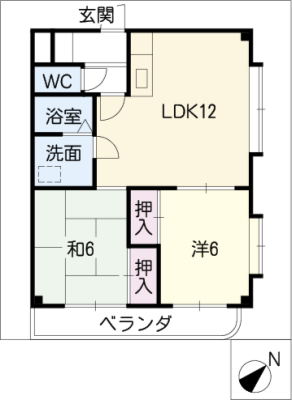 クレールモリ 4階