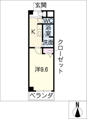 リバージュ　Ａ 2階