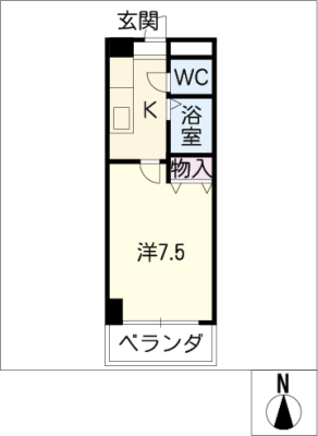 ハピネス高畑 2階