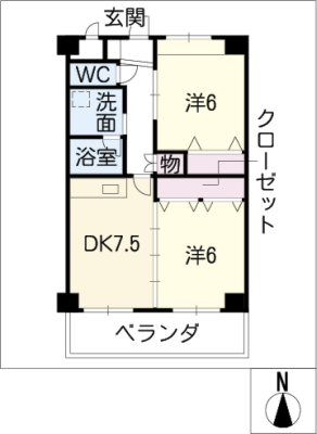 アメニティー八田 1階