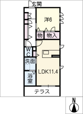 アイリスⅡ 1階