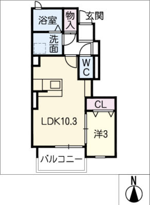 馬車道館1階(賃貸アパート)[物件番号:2104353002]（愛知県名古屋市中川 
