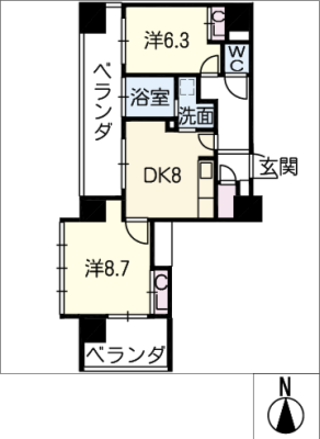 さくらHILLS NAGOYA WEST 9階