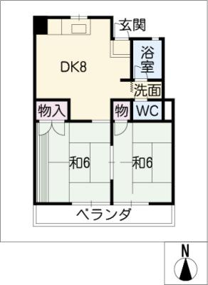 江口マンション四女子 3階