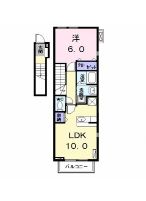 カーサフィオーレ 2階