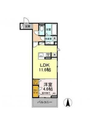 セレスティア助光　D棟 2階