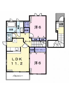 ブライト・ガーデン　Ⅲ 2階