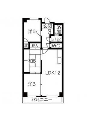 第3高杉マンション 3階