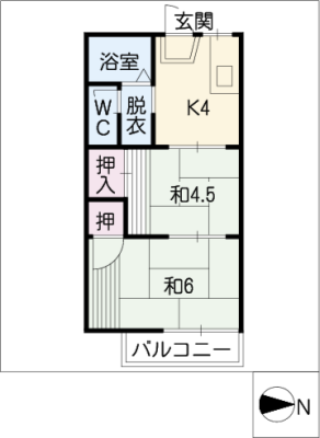 タウニー藤一　Ｃ棟 1階