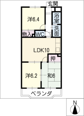 ファミールモリ 2階