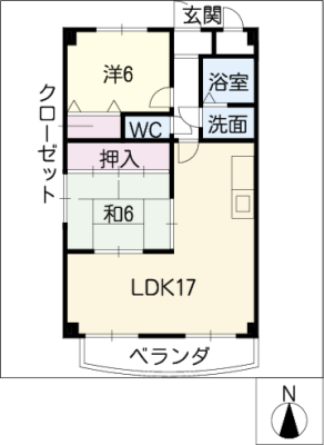 クオーレ小田井 4階
