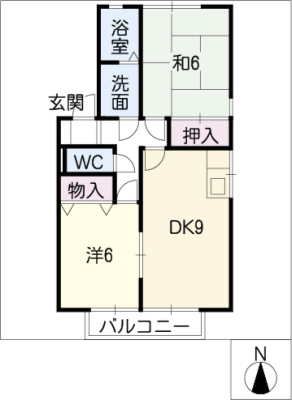 シャトルエイト 2階