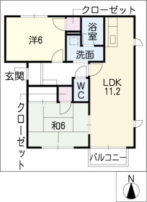 ファミール上小田井　Ｂ棟