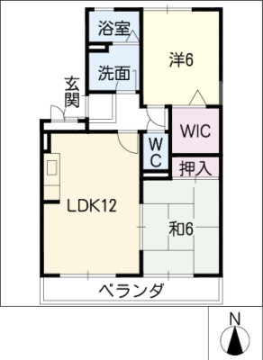 セジュール緑苑２１ 2階