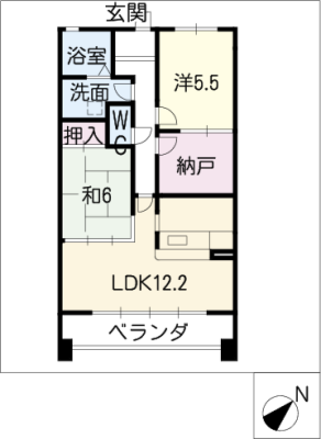 ＹＧＭマンション上小田井 6階