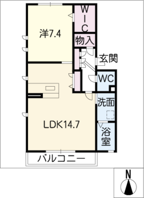 アンシャンテ 2階