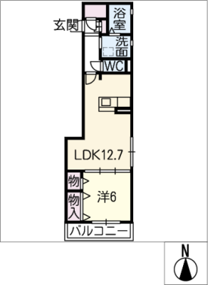 シャーメゾン桃栄 2階