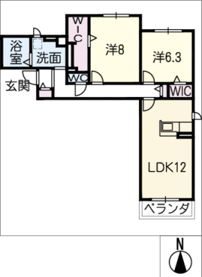 ユアメゾン須ヶ口Ａ棟 3階
