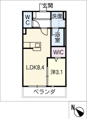 ユアメゾン須ヶ口Ｃ棟 2階