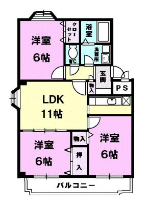 アーバンハイム赤城 1階