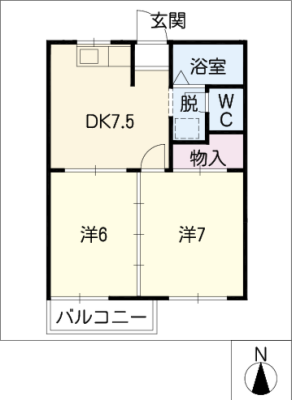 タウニー信栄 2階