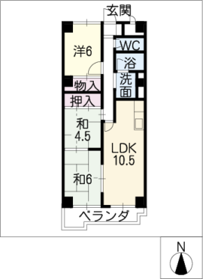 ユウチマンション 5階