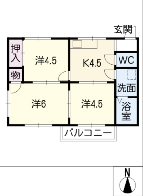 タウニー柴季 2階