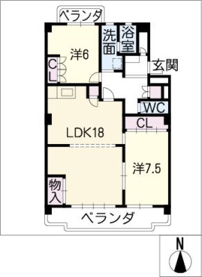 セリーヌ高針台 3階