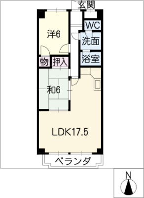 ラ・メゾンクレール 5階