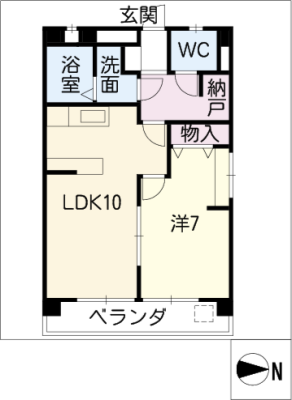 ＯＳ・ＳＫＹマンション鹿子 2階