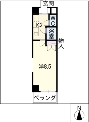 キャッスル一社 2階