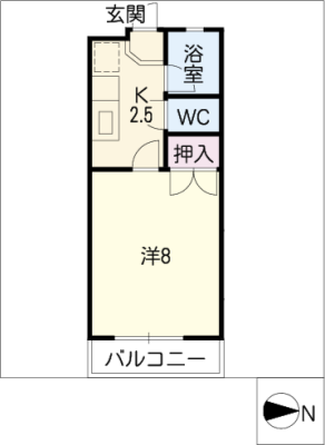 グリーンハイツ高城 1階