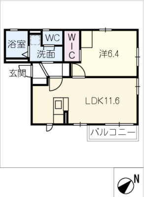 サニーヒル山の手 1階