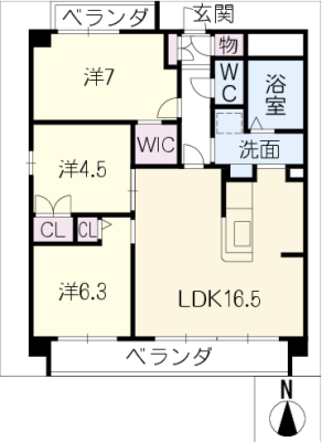 アヴァンタージュ 2階