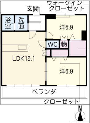 カーサコンフォール 3階