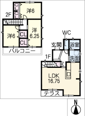 高間町貸家　Ａ棟 